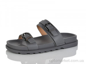 Шльопанці жіночі QQ110-3 Панда сірий оптом от Optomarket