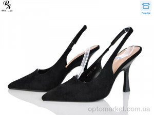 Туфлі жіночі QQ120-1 Панда чорний оптом от Optomarket