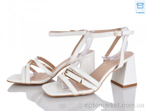 Босоніжки жіночі QQ122-2 Панда білий оптом от Optomarket