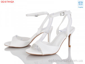 Босоніжки жіночі QQ125-2 Панда білий оптом от Optomarket