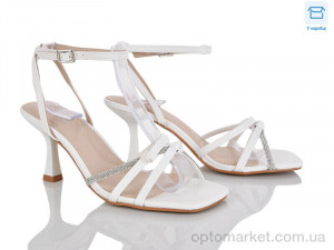 Босоніжки жіночі QQ128-2 Панда білий оптом от Optomarket