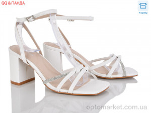 Босоніжки жіночі QQ129-2 Панда білий  оптом от Optomarket