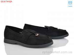 Туфлі жіночі QQ136-1 Панда чорний оптом от Optomarket