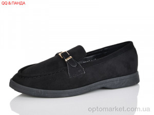 Туфлі жіночі QQ137-1 Панда чорний оптом от Optomarket