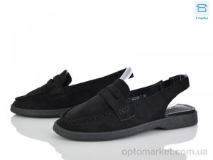 Туфлі жіночі QQ139-1 Панда чорний  оптом от Optomarket