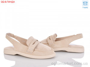 Туфлі жіночі QQ139-2 Панда бежевий оптом от Optomarket