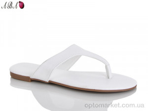 В'єтнамки жіночі QQ1ABA13-2 QQ&Панда білий  оптом от Optomarket