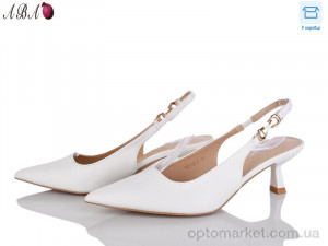 Туфлі жіночі QQ1ABA18-2 Панда білий оптом от Optomarket