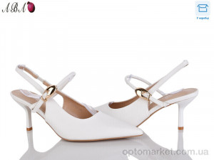 Туфлі жіночі QQ1ABA19-2 Панда білий оптом от Optomarket