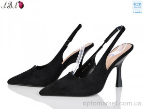 Туфлі жіночі QQ1ABA20-1 Панда чорний оптом от Optomarket