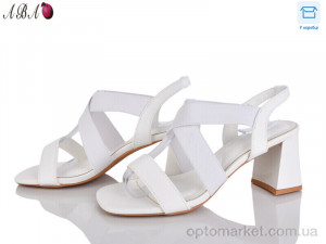 Босоніжки жіночі QQ1ABA21-2 Панда білий оптом от Optomarket