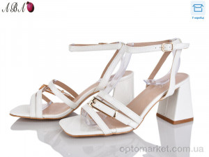 Босоніжки жіночі QQ1ABA22-2 Панда білий оптом от Optomarket