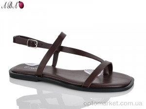 Босоніжки жіночі QQ1ABA38-4 QQ&Панда коричневий оптом от Optomarket