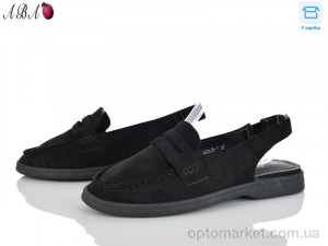 Туфлі жіночі QQ1ABA39-1 Панда чорний оптом от Optomarket