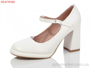 Туфлі жіночі QQ24-3 Панда білий  оптом от Optomarket