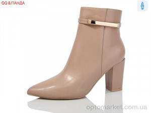 Черевики жіночі QQ39-2 Панда бежевий  оптом от Optomarket