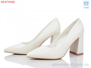 Туфлі жіночі QQ4-2 Панда білий  оптом от Optomarket