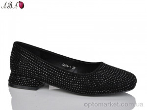 Туфлі жіночі QQ44-1 Панда чорний  оптом от Optomarket