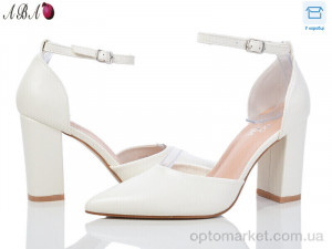 Туфлі жіночі QQ46-2 QQ shoes білий  оптом от Optomarket