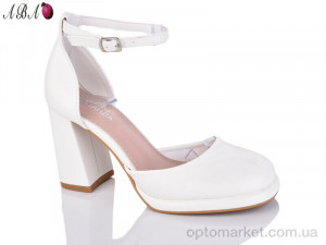 Туфлі жіночі QQ50-2 Панда білий оптом от Optomarket