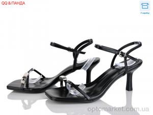 Босоніжки жіночі QQ66-1 Панда чорний  оптом от Optomarket