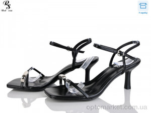 Босоніжки жіночі QQ66-1 Панда чорний оптом от Optomarket