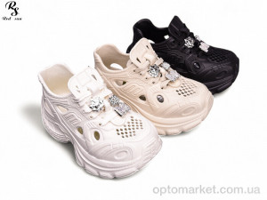 Кросівки жіночі QQ79 mix Red Sun чорний  оптом от Optomarket