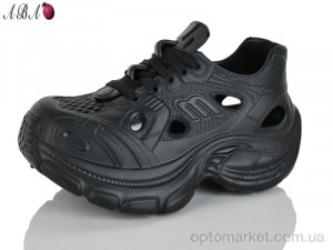 Кросівки жіночі QQ7ABA3-1 Aba чорний  оптом от Optomarket