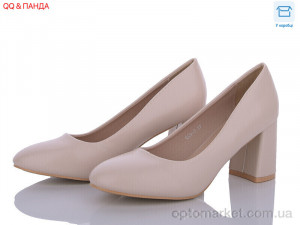 Туфлі жіночі QQ9-3 Панда бежевий  оптом от Optomarket