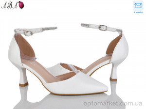 Туфлі жіночі QQ9ABA3-2 Панда білий  оптом от Optomarket