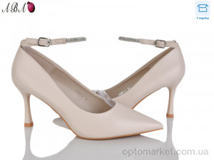 Туфлі жіночі QQ9ABA5-3 Панда бежевий  оптом от Optomarket