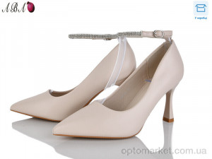 Туфлі жіночі QQ9ABA7-3 Панда бежевий  оптом от Optomarket