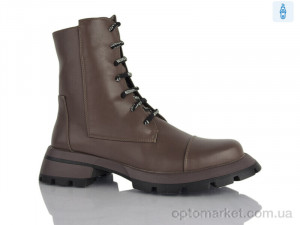 Черевики жіночі QX1903-18 Teetspace-Trasta-Egga коричневий  оптом от Optomarket