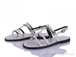 Босоніжки жіночі R023-3 Loretta бежевий оптом от Optomarket