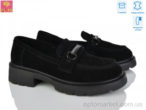 Туфлі жіночі R074-2 PLPS чорний  оптом от Optomarket