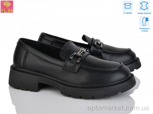 Туфлі жіночі R076-1 PLPS чорний  оптом от Optomarket