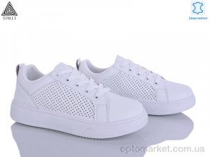 Кросівки жіночі R100-1 шкіра Stilli білий оптом от Optomarket