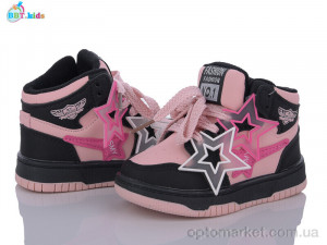 Кросівки дитячі R102-1-3 BBT kids рожевий  оптом от Optomarket
