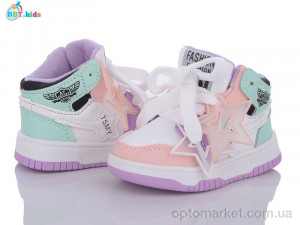 Кросівки дитячі R102-5-7 BBT kids білий  оптом от Optomarket