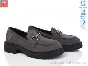 Туфлі жіночі R13-8 PLPS сірий  оптом от Optomarket