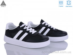 Кросівки жіночі R160-3 шкіра Stilli чорний  оптом от Optomarket