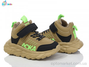 Кросівки дитячі R306-2-6 BBT хакі  оптом от Optomarket