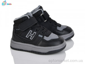 Кросівки дитячі R682-1-1 BBT чорний  оптом от Optomarket