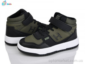 Кросівки дитячі R682-3-8 BBT зелений  оптом от Optomarket