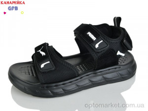 Сандалі дитячі R86-6 GFB-Канарейка чорний оптом от Optomarket