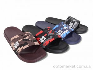 Шльопанці чоловічі RC43 mix Elmob мікс  оптом от Optomarket