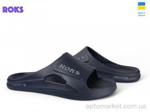 Шльопанці чоловічі Roksol 511-019 синій Roks синій оптом от Optomarket