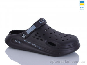 Крокси жіночі Роксол Ж517-026 Roks коричневий  оптом от Optomarket