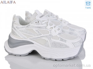 Кросівки жіночі ROSA03 white Aelida білий  оптом от Optomarket