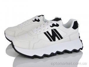 Кросівки жіночі RR75-299 Бабочка-Mengfuna-AESD білий  оптом от Optomarket